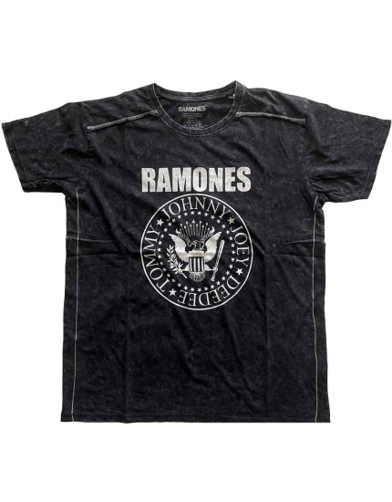 Ramones - Presidential Seal 1 (Black) (Wash Collection) (tričko) obrázok 1