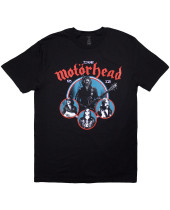 Motorhead - 50 Years Lemmy Circles (Black) (tričko)