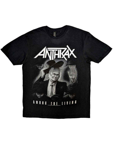 Anthrax - Among the Living (Black) (tričko) obrázok 1