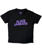 Black Sabbath - Wavy Logo (Black) (dětské tričko)