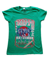 KISS - Destroyer Tour '78 (Green) (dámské tričko)