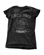 Ramones - Forest Hills Vintage (Black) (Wash Collection) (dámske tričko)