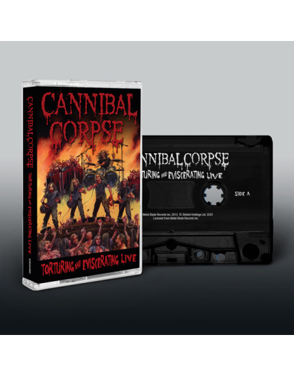 Cannibal Corpse - Torturing And Eviscerating Live (MC kazeta) obrázok 1