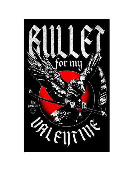 Bullet For My Valentine - The Poison Crow (vlajka) obrázok 1
