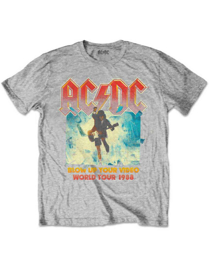 AC/DC - Blow Up Your Video (Heather Grey) (dětské tričko) obrázok 1