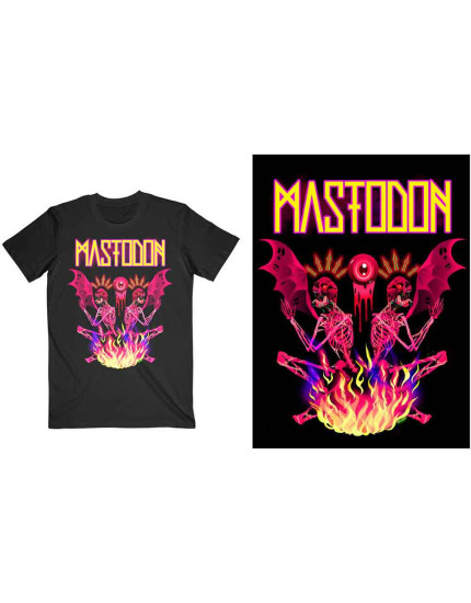 Mastodon - Double Brimstone Neon (Black) (tričko) obrázok 1