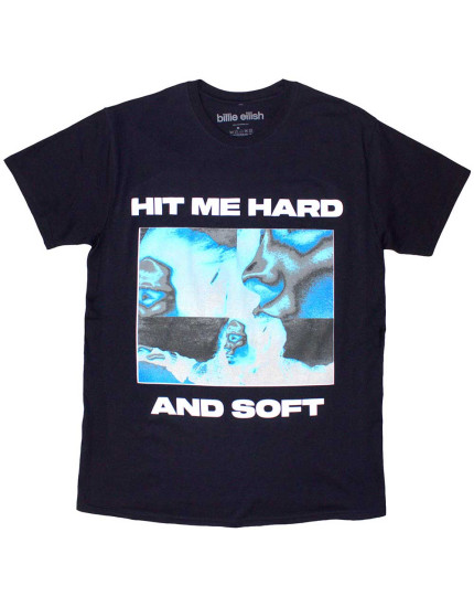 Billie Eilish - Hit Me Hard And Soft Negative (Navy Blue) (tričko) obrázok 1