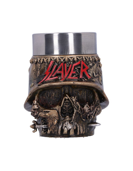Slayer Skull panák 9 cm obrázok 1