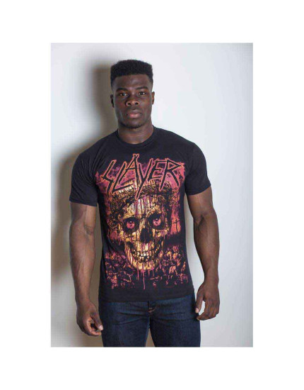 Slayer - Crowned Skull (Black) (tričko) obrázok 1
