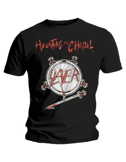 Slayer - Haunting the Chapel (Black) (tričko) obrázok 1