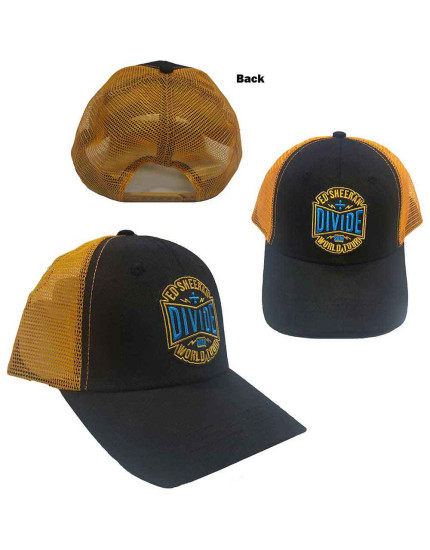 Ed Sheeran - 2019 Divide World Tour (Black & White) (Ex-Tour) (šiltovka) obrázok 1