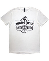 Motorhead - 50 Years Ace Wings Emblem (White) (tričko)