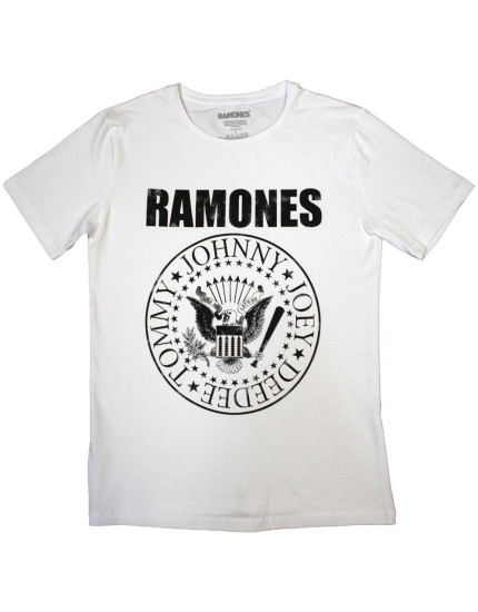 Ramones - Presidential Seal (White) (dámske tričko) obrázok 1