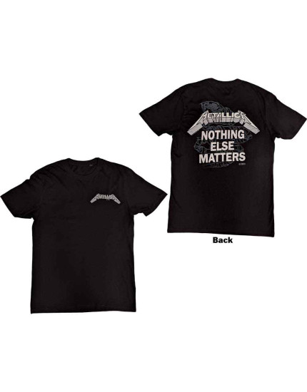 Metallica - Nothing Else Matters (Black) (Back Print) (tričko) obrázok 1