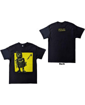 Metallica - 72 Seasons Burnt Robot (Black) (Back Print) (tričko)