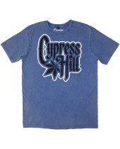 Cypress Hill - Logo (Denim Blue) (Stone Wash) (tričko)