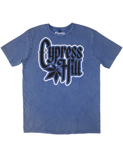 Cypress Hill - Logo (Denim Blue) (Stone Wash) (tričko) obrázok 1