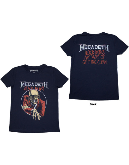 Megadeth - Black Friday (Navy Blue) (Back Print) (dámské tričko) obrázok 1