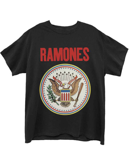 Ramones - Full Colour Seal (Black) (tričko) obrázok 1