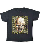 Iron Maiden - Big Trooper Head (Black) (dětské tričko)