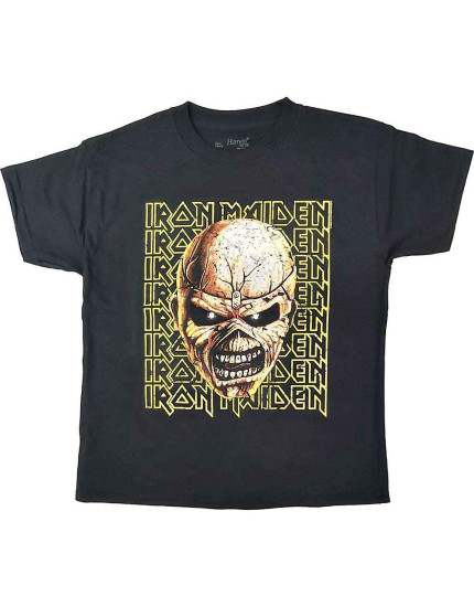Iron Maiden - Big Trooper Head (Black) (dětské tričko) obrázok 1