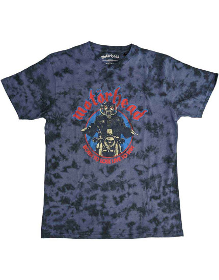 Motorhead - Born To Lose Biker (Navy Blue) (Wash Collection) (tričko) obrázok 1