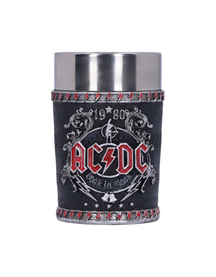 AC/DC Back in Black panák 8 cm obrázok 1