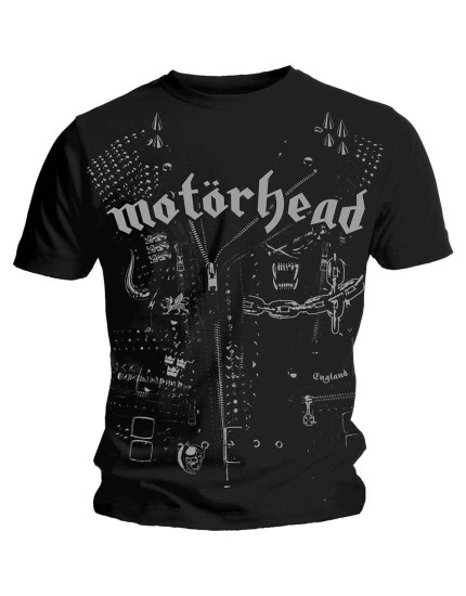 Motorhead - Leather Jacket (Black) (tričko) obrázok 1
