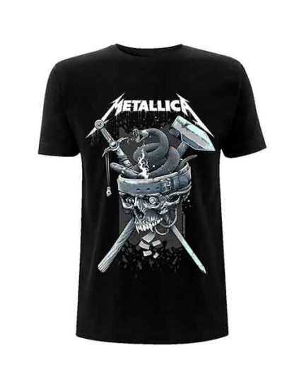 Metallica - History White Logo (Black) (tričko) obrázok 1