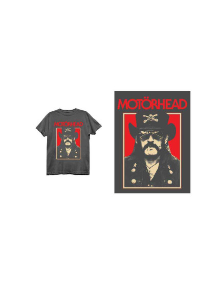 Motorhead - Lemmy RJ (Charcoal Grey) (tričko) obrázok 1