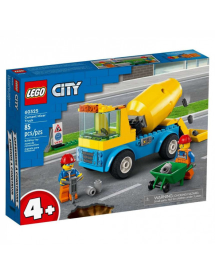 LEGO CITY Nákladiak s miešačkou na betón obrázok 1