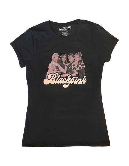 BlackPink - Photo (Black) (dámské tričko) obrázok 1
