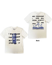 Ed Sheeran - Close The Door (Back Print) (tričko)