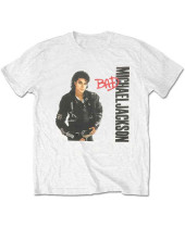 Michael Jackson - Bad (White) (tričko)