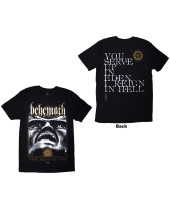 Behemoth - The Shit Ov God Reign In Hell (Back Print) (tričko)