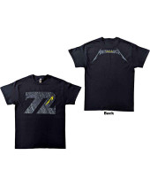 Metallica - 72 Seasons Charred Logo (Back Print) (tričko)