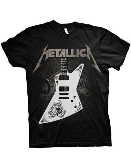 Metallica - Papa Het Guitar (Black) (tričko) obrázok 1
