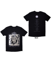 Behemoth - The Shit Ov God Vertical Logo Cover (Back Print) (tričko)