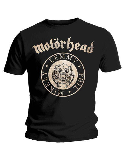 Motorhead - Undercover Seal Newsprint (Black) (tričko) obrázok 1