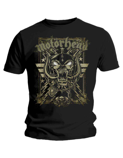 Motorhead - Spider Webbed War Pig (Black) (tričko) obrázok 1