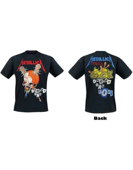 Metallica - Damage Inc (Black) (Back Print) (tričko) obrázok 1