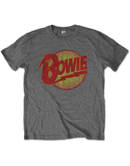 David Bowie - Diamond Dogs Logo (Charcoal Grey) (dětské tričko) obrázok 1