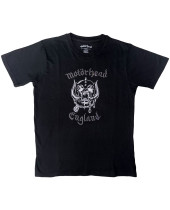 Motorhead - England (Black) (Embellished) (tričko)