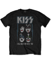 KISS - Made For Lovin You (Black) (tričko)