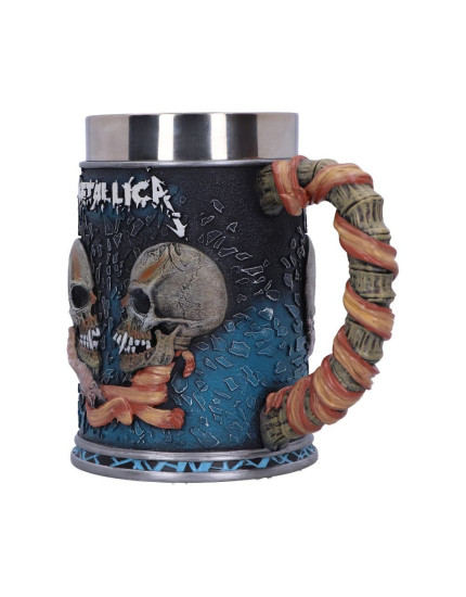 Metallica Sad But True pivný pohár 16 cm obrázok 1