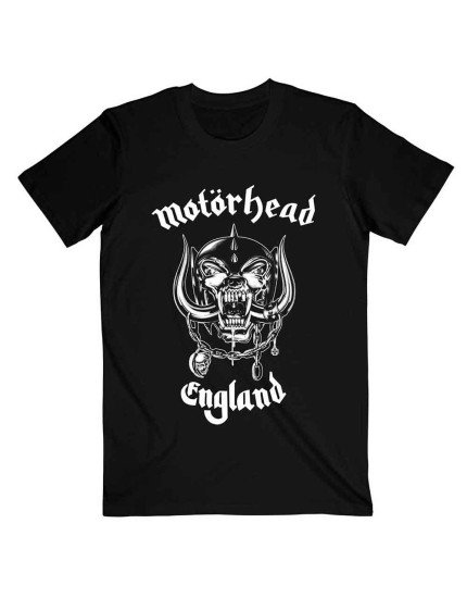 Motorhead - England (Black) (tričko) obrázok 1