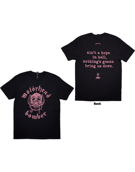 Motorhead - Bomber Lyric (Back Print) (tričko) obrázok 1