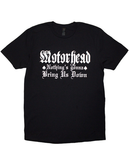 Motorhead - Nothings Gonna Bring Us Down (Black) (tričko) obrázok 1