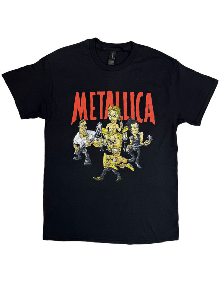 Metallica - Load Chavez Cartoon (Black) (tričko) obrázok 1