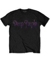 Deep Purple - Vintage Logo (Black) (tričko)